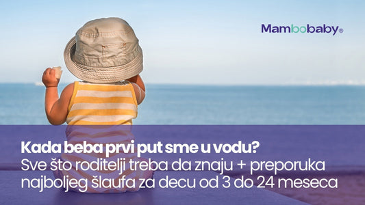 Saznajte kada beba prvi put sme u vodu i koja je najbolja guma za plivanje za bebe. Otkrijte prednosti Mambobaby šlaufa i guma sa tendom za kupanje.