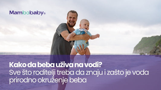 Kako da beba uživa na vodi? Šta bebama prija i zašto je voda prirodno okruženje beba