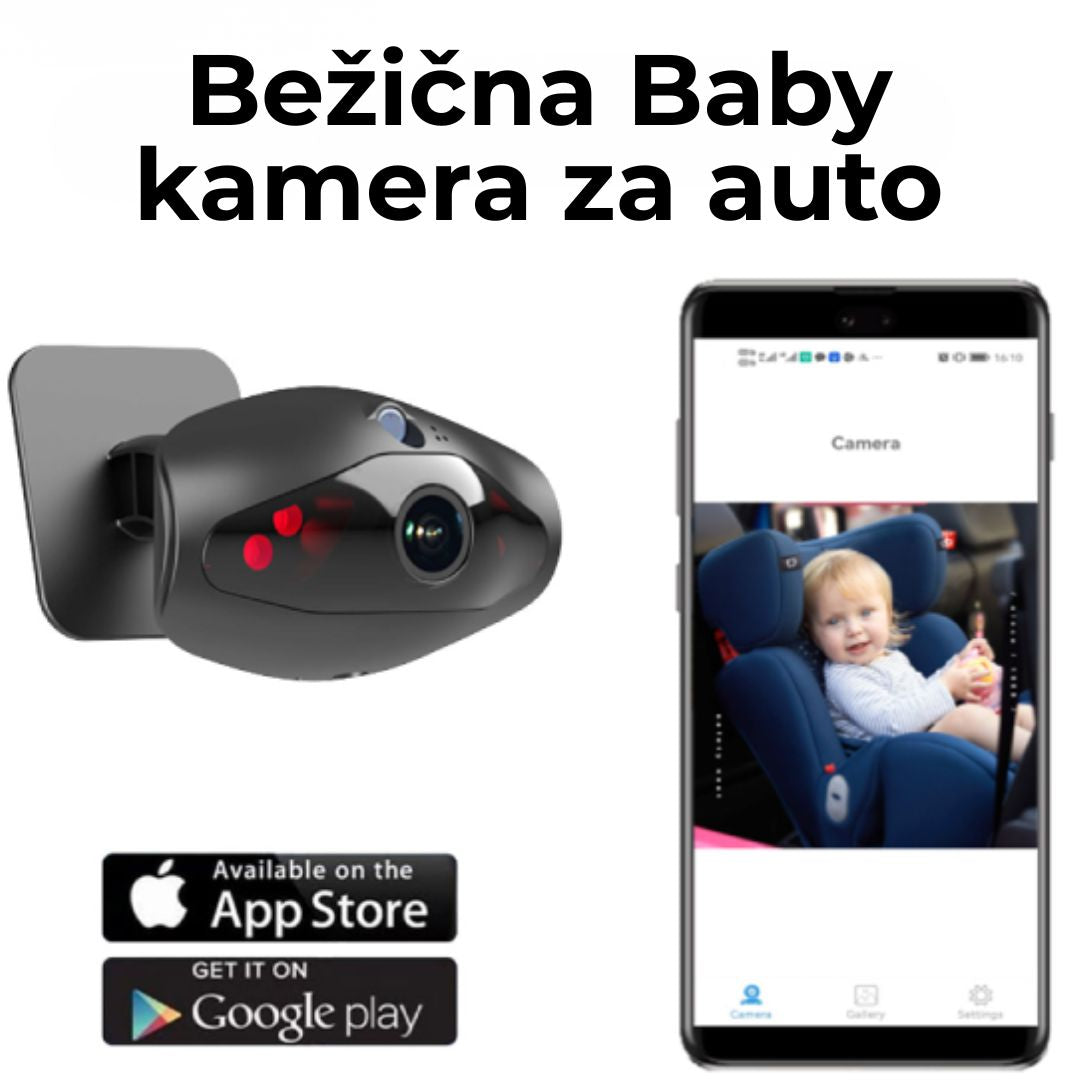 Bežična Baby kamera za automobil